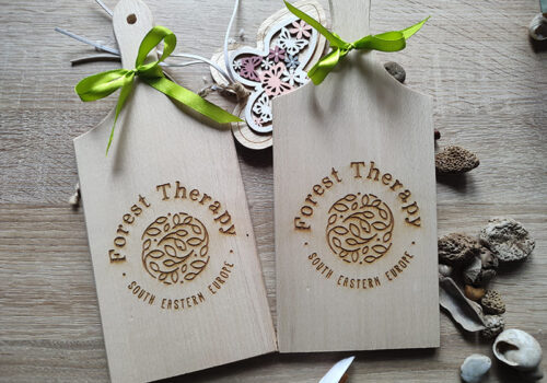 Gravirana daska sa logom