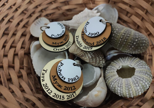 Model privezak u 3 boje