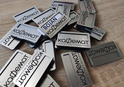 ID pločice model - sa izmenjivim umetkom