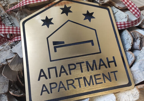 Model pločice za kategorizaciju apartmana