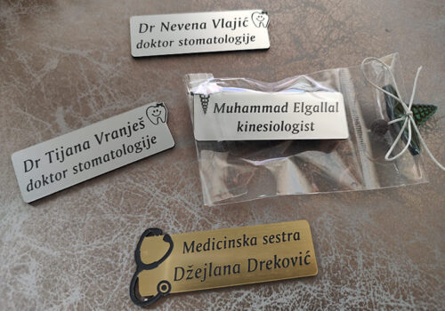 Mix modela ID pločica