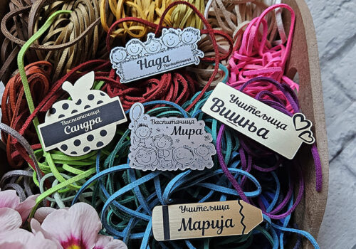 ID pločice u obliku po želji