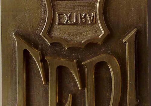 Jednodelni kliše za pregovanje kože 2