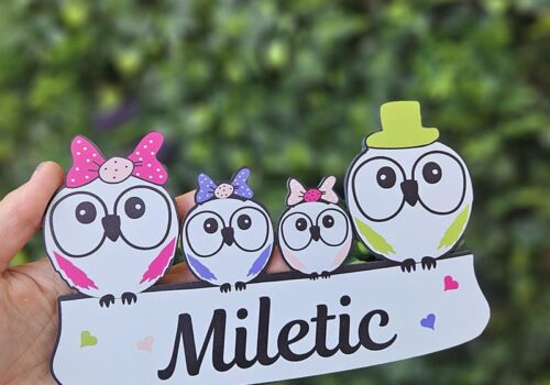 Model klirit sove sa stampom u boji