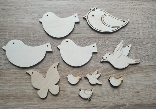 Oblici od drveta za izradu nakita