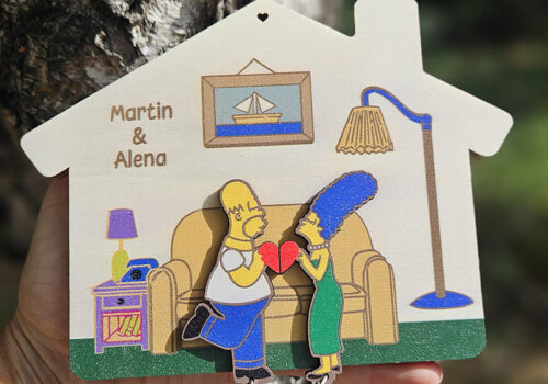 Personalizovan stalak za ključeve