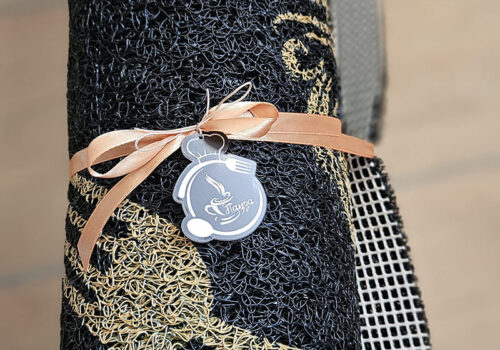 Pvc otirac i privezak logo