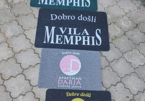 Pvc otiraci sa logom