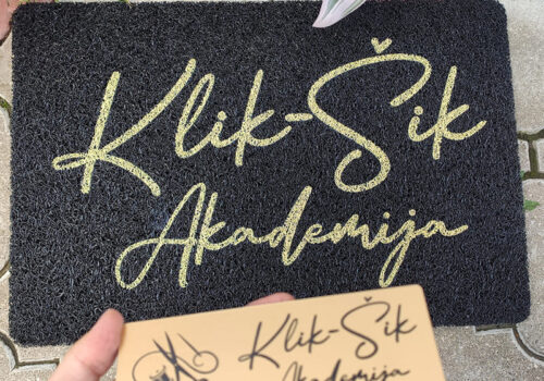 Set pločica i otirač za Klik Sik Akademiju