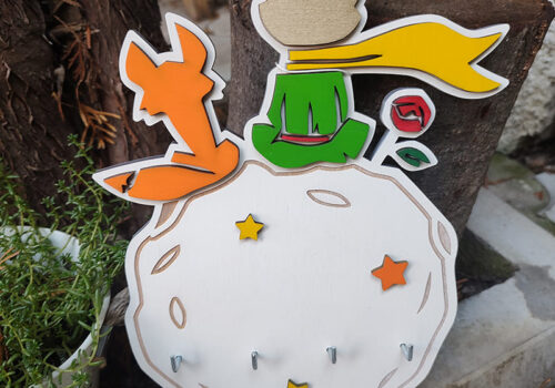 Stalak za ključeve sa motivima Malog princa